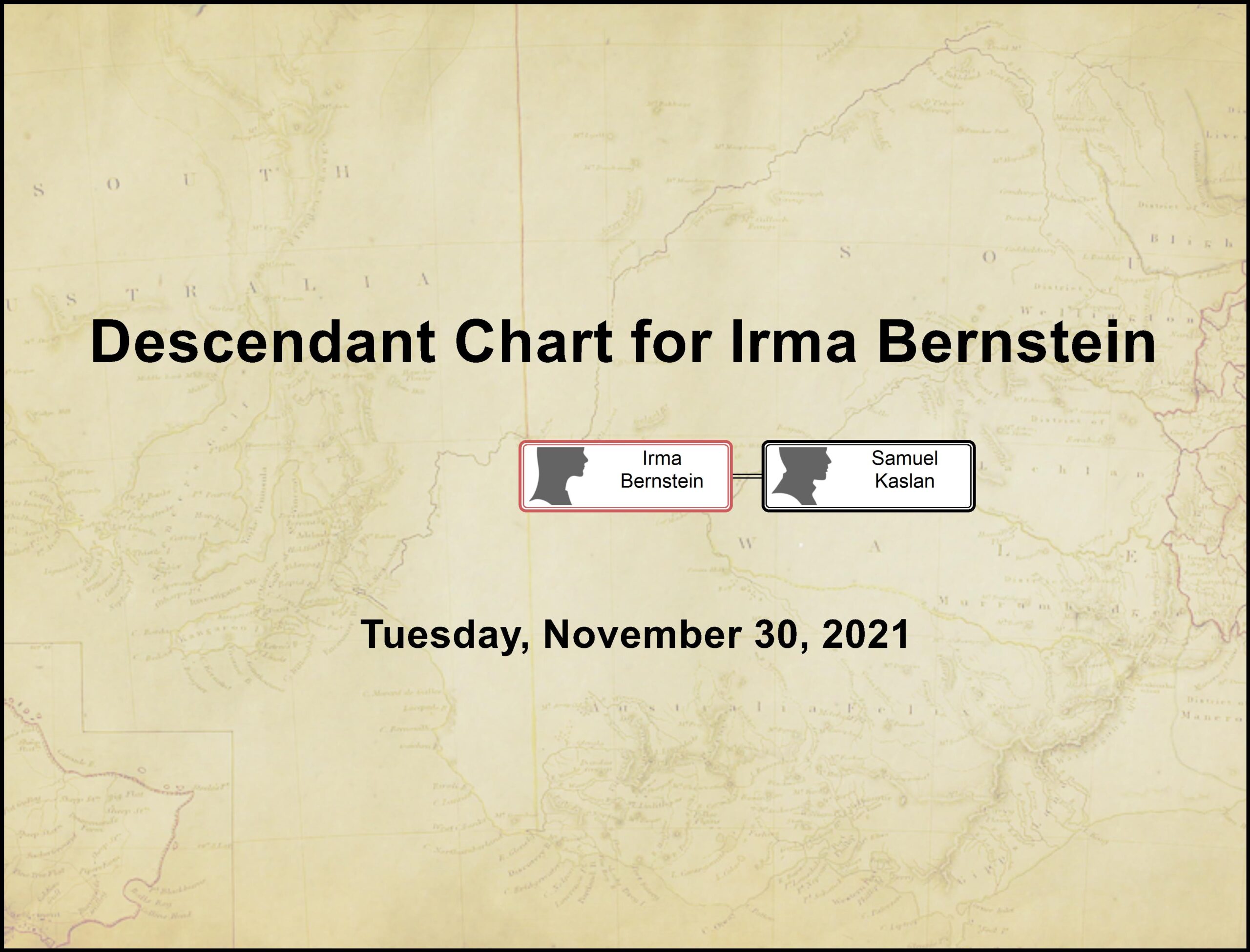 Family Tree 1 – Bernstein Family Association